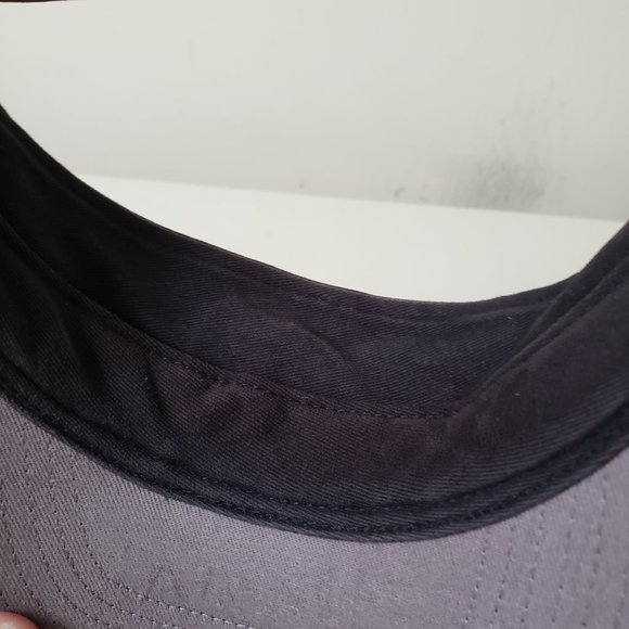 Akron RubberDucks Visor Hat Cap Strap Back Black 47 MiLB Baseball Preowned - Picture 11 of 13